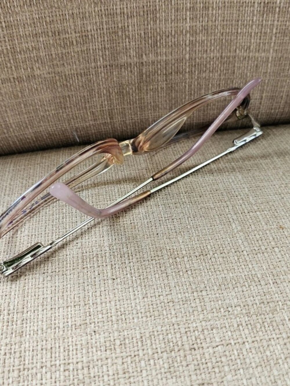 Vintage Sophia Loren Eyeglasses Frame Lilac Tone Eyewear Glasses 1511 Zyloware - Picture 5 of 12